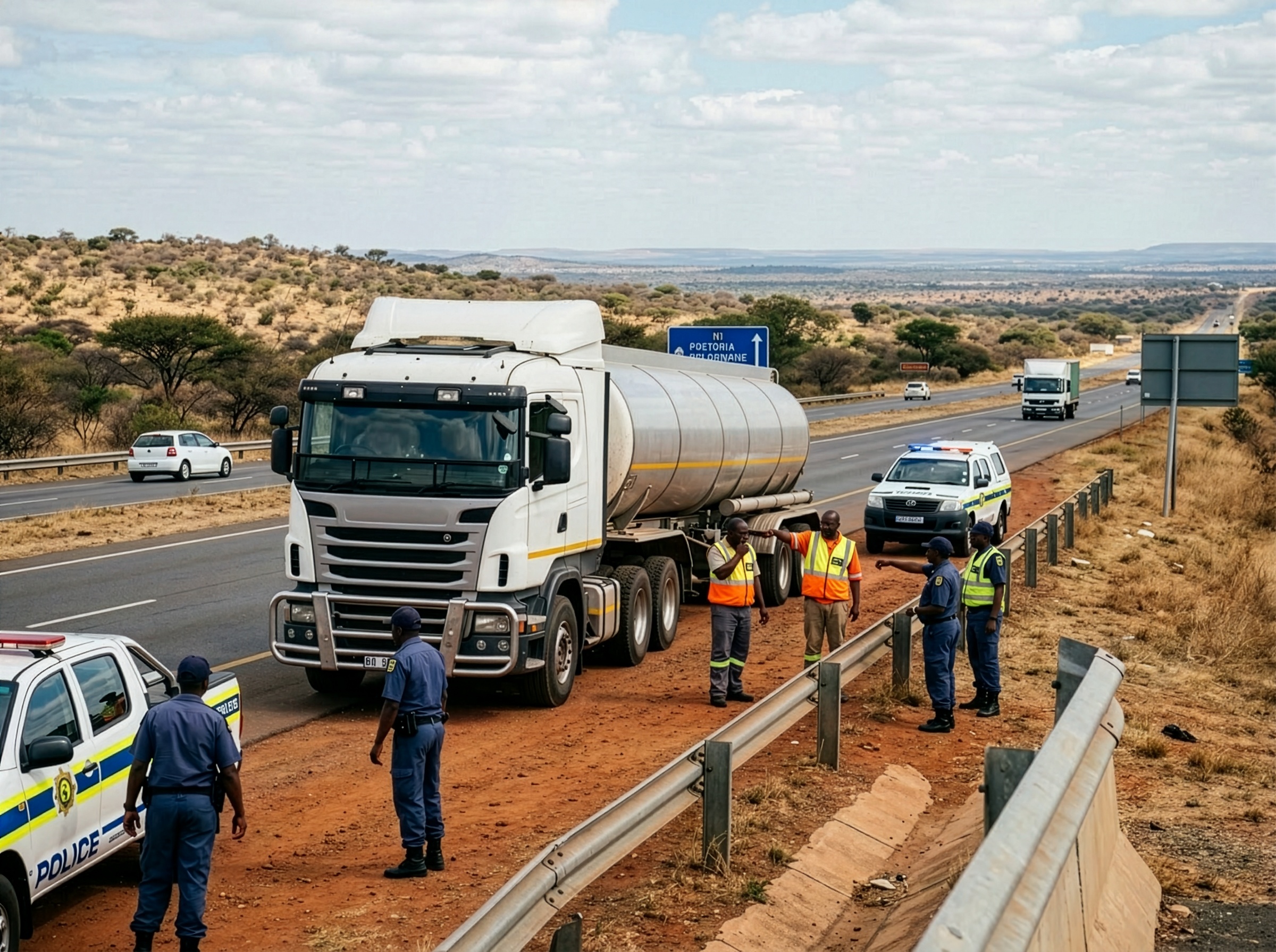 recovered hijacked fuel tanker